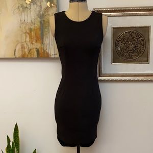 Mason Sz 2 NWT High-slow Black Sleeveless Sheath